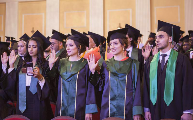 image 9 La ceremonie solennelle de la remise des diplomes a eu lieu  a l’universite d’Etat de medecine d’Astrakhan