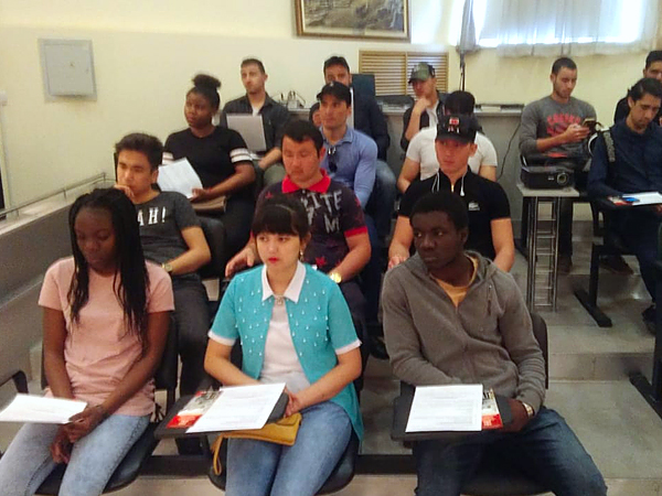 image 3 Le seminaire des portes ouvertes pour les étudiants étrangers de la Faculté préparatoire de l’Université d’État d’agronomie de Saratov