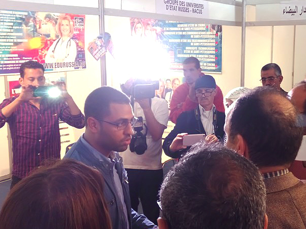 image 10 Participation de l'organisation RACUS aux salons de formation au Maroc en mois du mai 2018 (Sidi Kacem, Larache, Salé, Khemisset, Rabat), tenue des « Journees des portes ouvertes » au bureau de représentation de RACUS à Rabat