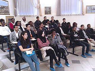 image 3 Organisation RACUS avec l’Université d’État d’agronomie de Saratov ont tenu le seminaire et la visite de l’Université d’État de medecine de Saratov pour les étudiants étrangers de la Faculté préparatoire