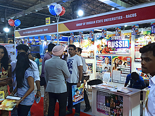 image 3 La participation de l’organisation “RACUS” au salon educatif international «Times education boutique 2016» a Mumbai, Inde