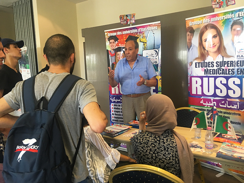 image 6 Organisation RACUS a organisé le salon de formation « Étudier en Russie — 2019 »  et a participé aux salons de formation internationaux en Algérie