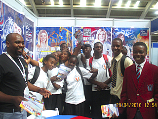 image 4 Participation de l’organisation RACUS au salon international de formation à Bulawayo (Zimbabwe)