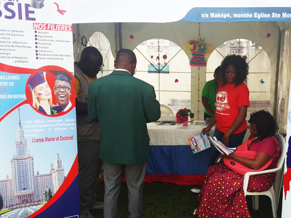 image 1 Organisation RACUS a tenu le salon de formation spécialisé « Étudier en Russie — 2018 » à Douala (Cameroun)