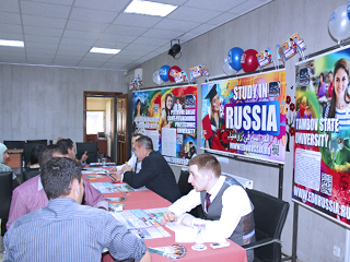 picture 5 RACUS Organization in cooperation with the Russian center of science and culture held in Amman (the Hashemite Kingdom of Jordan) a specialized educational exhibition “Study in Russia – 2016”