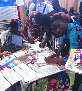 picture 5 Participation of RACUS organization in International Educational Exhibition «Benin: Higher Education-2016» in Cotonou, Republic of Benin