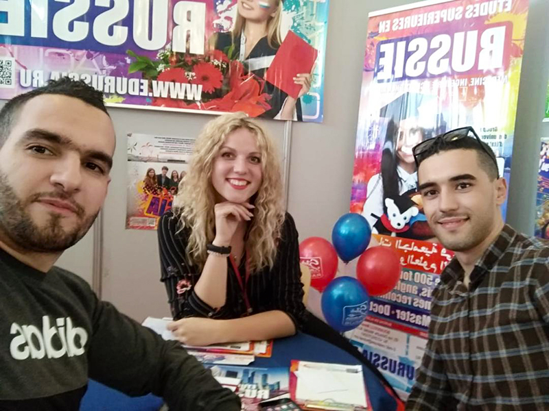 image 6 Organisation RACUS a participé au salon international de l’éducation à Alger, la capitale d’Algérie