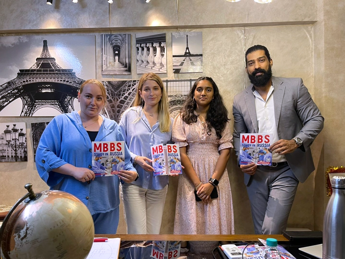 picture 1 India: RACUS Group of Russian State Universities Conducted Large-Scale Exhibition Tour Across India as NEET Exam Results are Released