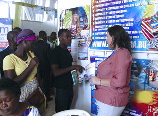 picture 3 RACUS organization participation in Higher education-2016 international educational exhibition in Abidjan (Ivory Coast)