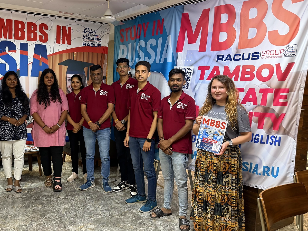 picture 3 Higher Medical Education in Russia tour in India continues: RACUS group of Russian state universities participates in international education exhibitions in Vadodara, Surat and Nashik