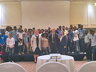 image Salon de formation «Etudier en Russie 2017» mene par l’organisation RACUS a Gabarone, republique de Botswana