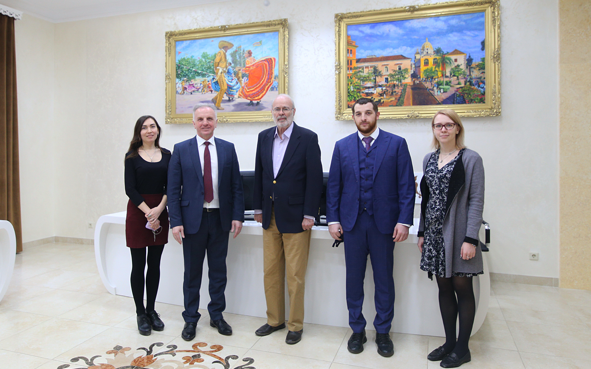 picture 5 The Ambassador Extraordinary and Plenipotentiary of Columbia to Russia visited RACUS organization in Saint Petersburg