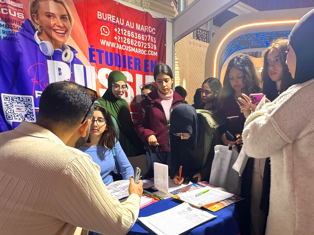 image 1 Meknès (Royaume du Maroc): «RACUS GROUP» a présenté l'enseignement supérieur russe à l'Exposition nationale de l'éducation