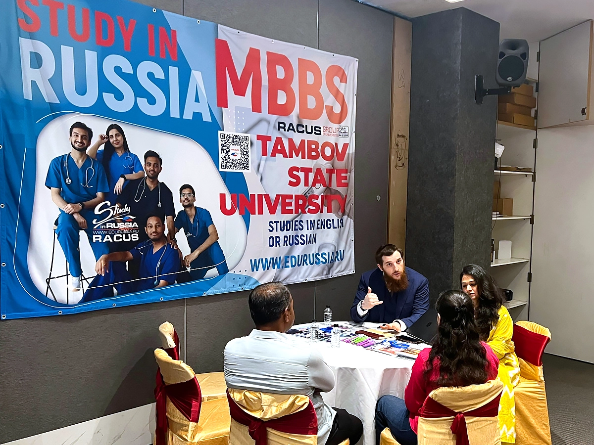 picture 7 Higher Medical Education in Russia tour in India continues: RACUS group of Russian state universities participates in international education exhibitions in Vadodara, Surat and Nashik