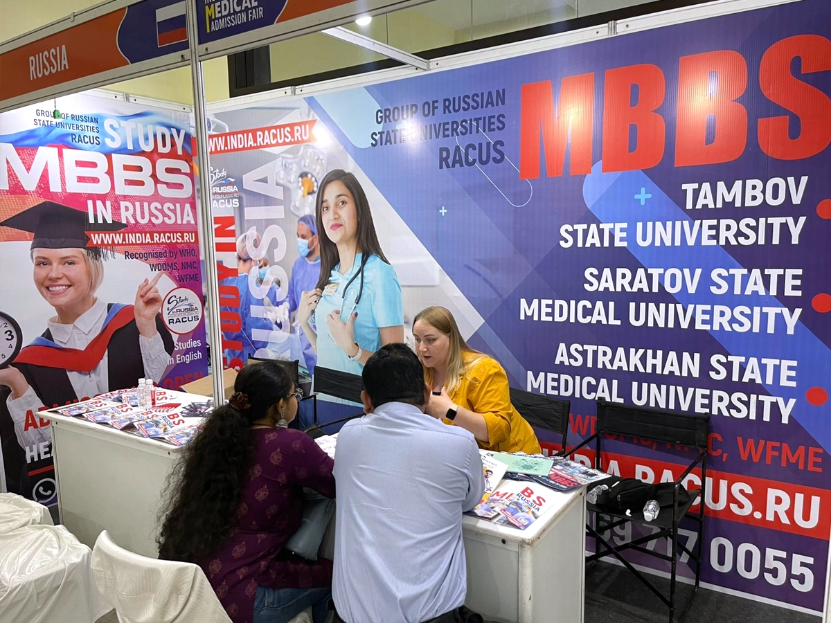 picture 8 India: RACUS Group of Russian State Universities Conducted Large-Scale Exhibition Tour Across India as NEET Exam Results are Released