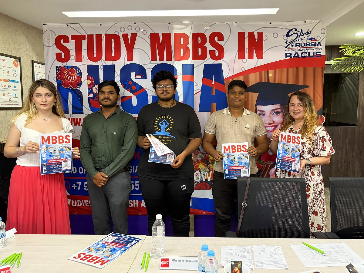 picture 2 Higher Medical Education in Russia tour in India continues: RACUS group of Russian state universities participates in international education exhibitions in Vadodara, Surat and Nashik