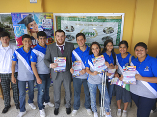 picture 2 Participation of RACUS organization in the International Educational Exhibition in Tegucigalpa, Honduras