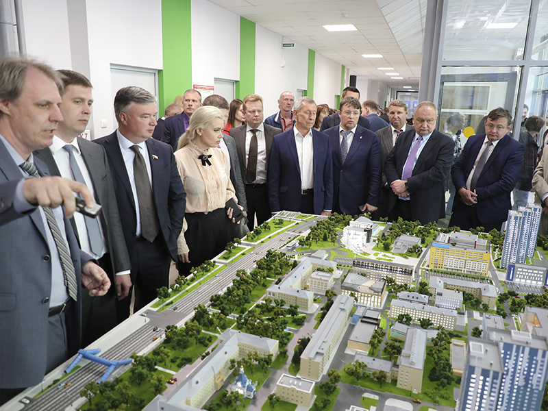picture 5 A new student hostel was opened in the student campus of Nizhny Novgorod State University named after N.I. Lobachevsky