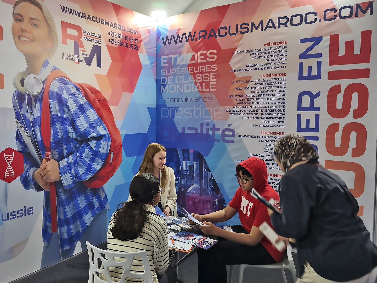 picture 6 International Education Exhibition in Casablanca: Participation of RACUS GROUP inspires the youth of the Kingdom of Morocco to explore new horizons