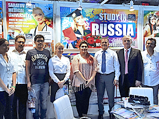 image Participation de l’organisation RACUS au salon éducatif international Times education boutique 2016 à Mumbai (Inde)