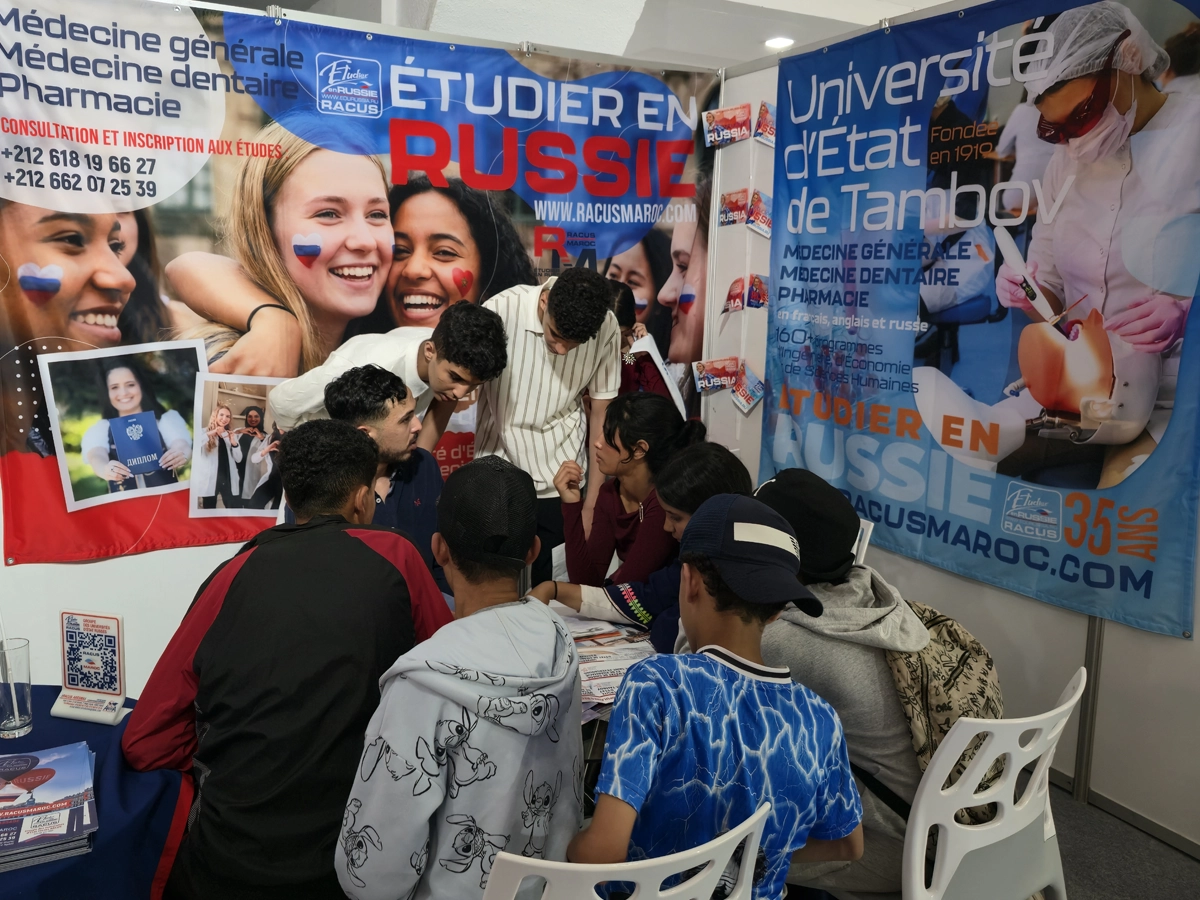picture 9 International Education Exhibition in Casablanca: Participation of RACUS GROUP inspires the youth of the Kingdom of Morocco to explore new horizons