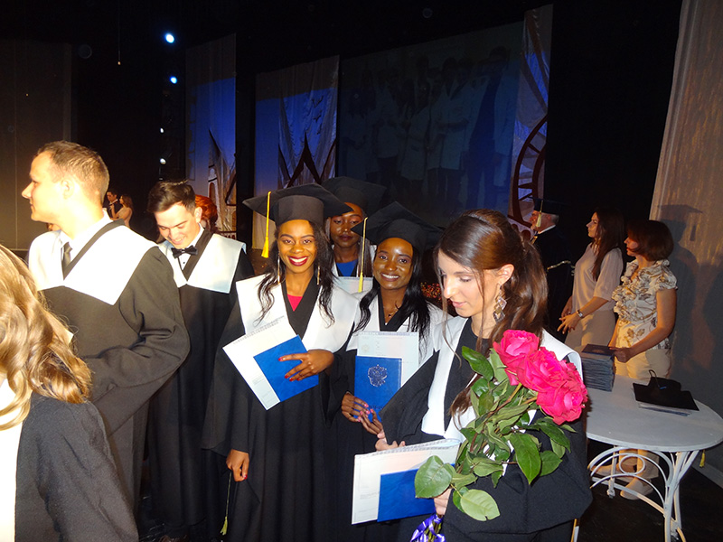 picture 1 Graduation ceremony of Institute of medical education of Novgorod State University