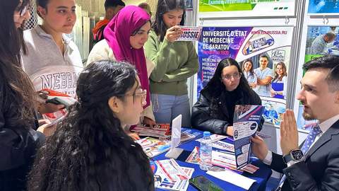 image 14 Une tournee des forums educatifs de fevrier du groupe des universites d’Etat russes RACUS au Maroc vient de toucher a sa fin.