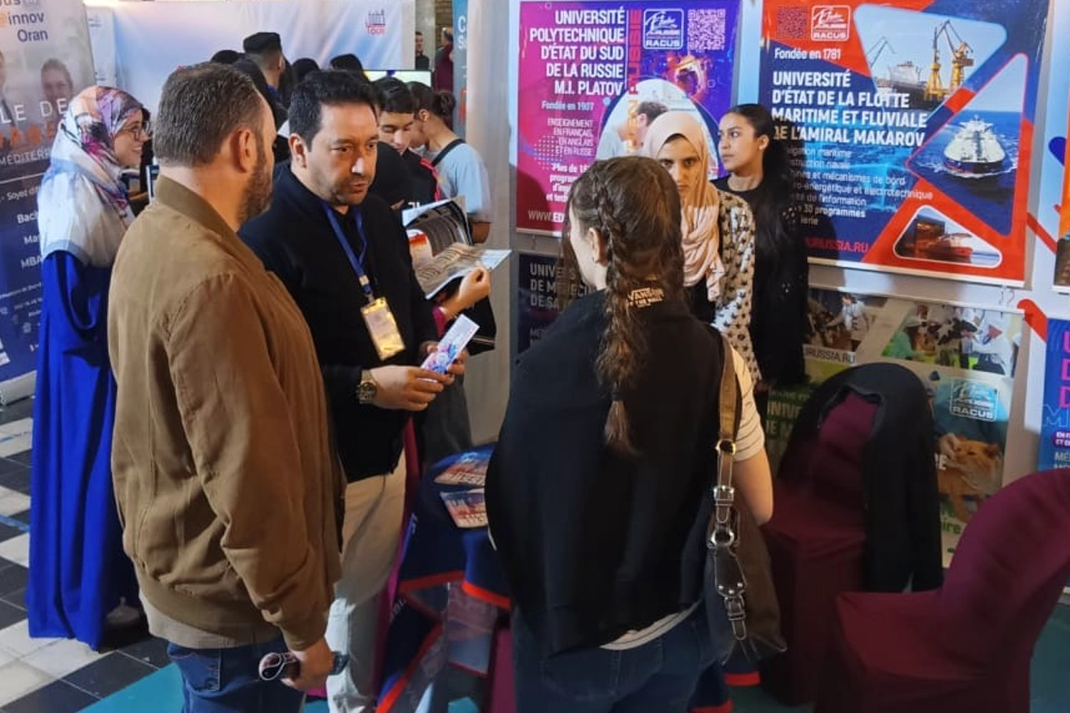 image 3 Groupe des universités RACUS en Algérie : expositions éducatives dans les villes d’Oran et de Tlemcen. Deux régions – deux vecteurs éducatifs