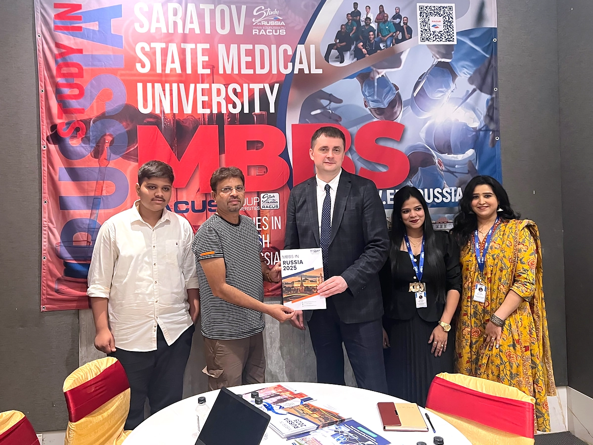 picture 9 Higher Medical Education in Russia tour in India continues: RACUS group of Russian state universities participates in international education exhibitions in Vadodara, Surat and Nashik