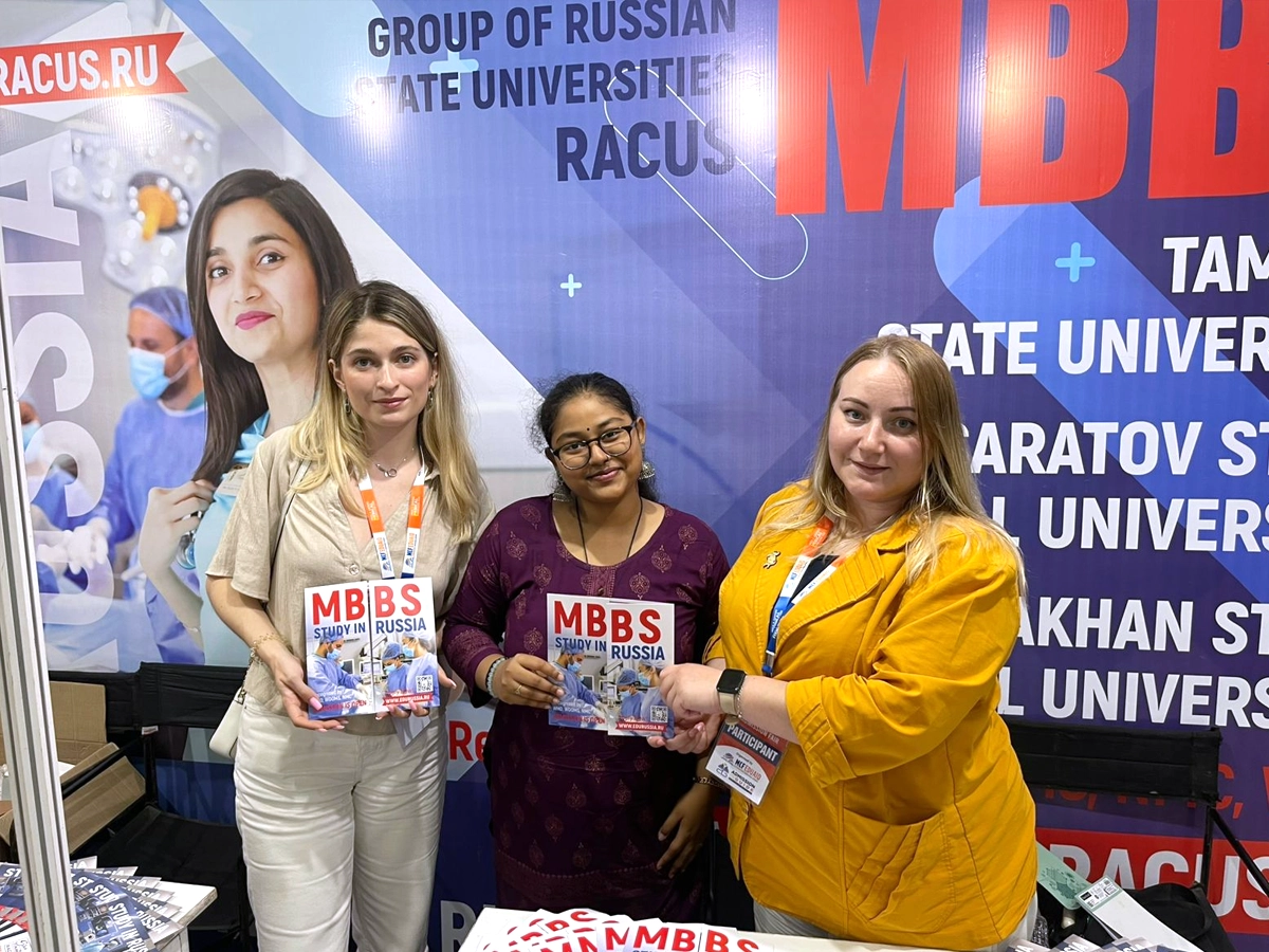 picture 7 India: RACUS Group of Russian State Universities Conducted Large-Scale Exhibition Tour Across India as NEET Exam Results are Released