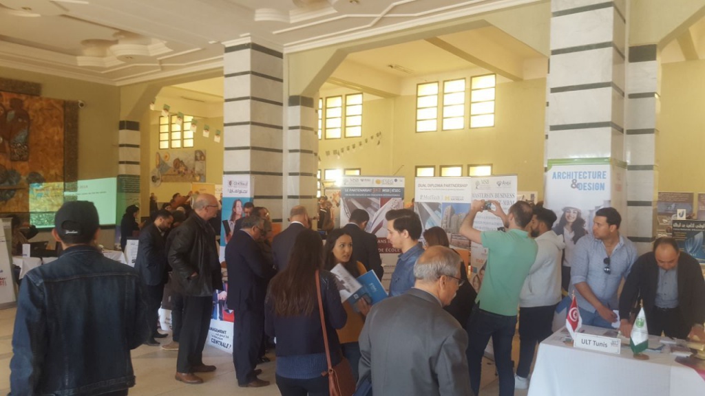 picture 7 RACUS organization participated in an international educational fair of the higher education «Le Salon de l’etudiant Algerie»