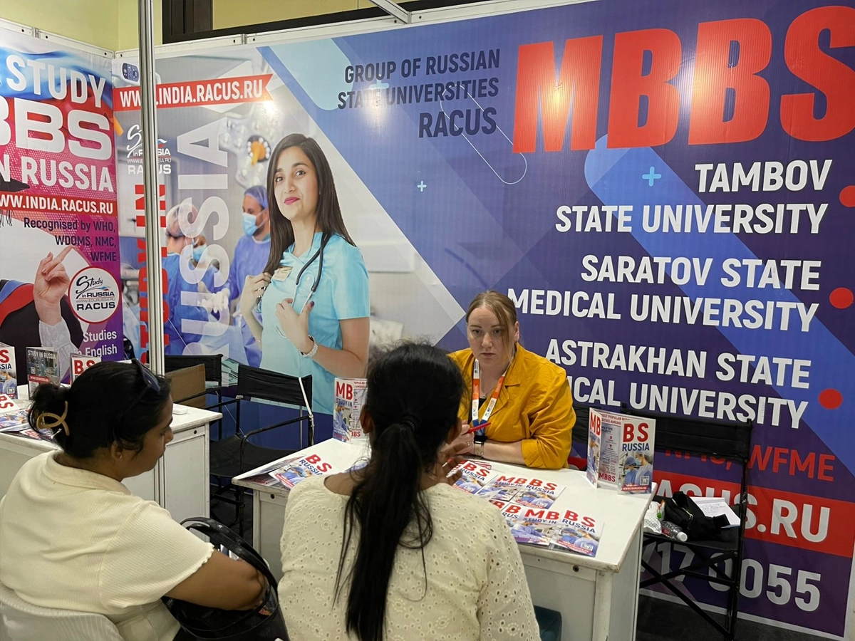 picture 5 India: RACUS Group of Russian State Universities Conducted Large-Scale Exhibition Tour Across India as NEET Exam Results are Released