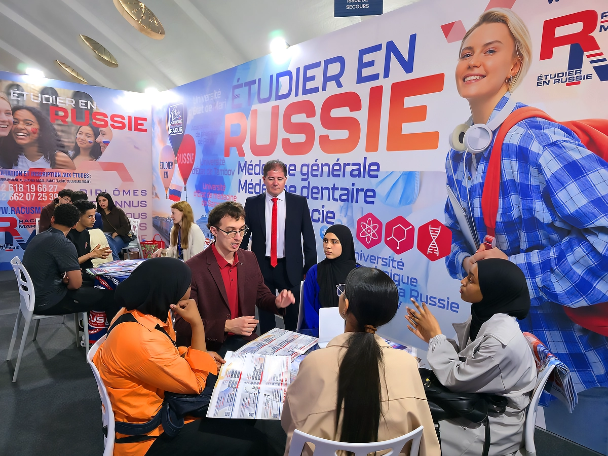 picture 2 International Education Exhibition in Casablanca: Participation of RACUS GROUP inspires the youth of the Kingdom of Morocco to explore new horizons