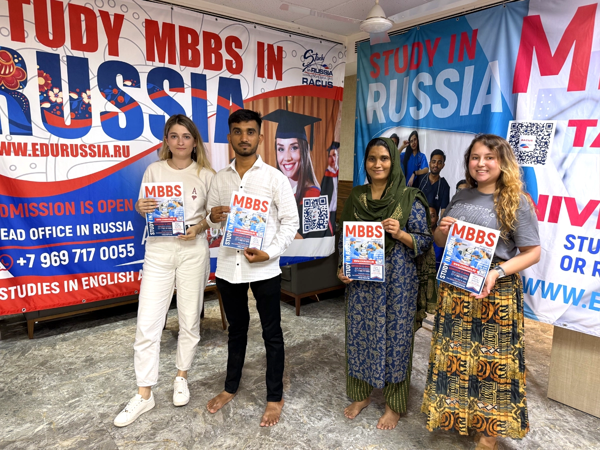 picture 5 Higher Medical Education in Russia tour in India continues: RACUS group of Russian state universities participates in international education exhibitions in Vadodara, Surat and Nashik