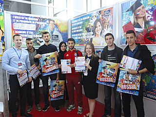 picture 6 Participation of RACUS organization in international educational exhibition of higher education in Algeria