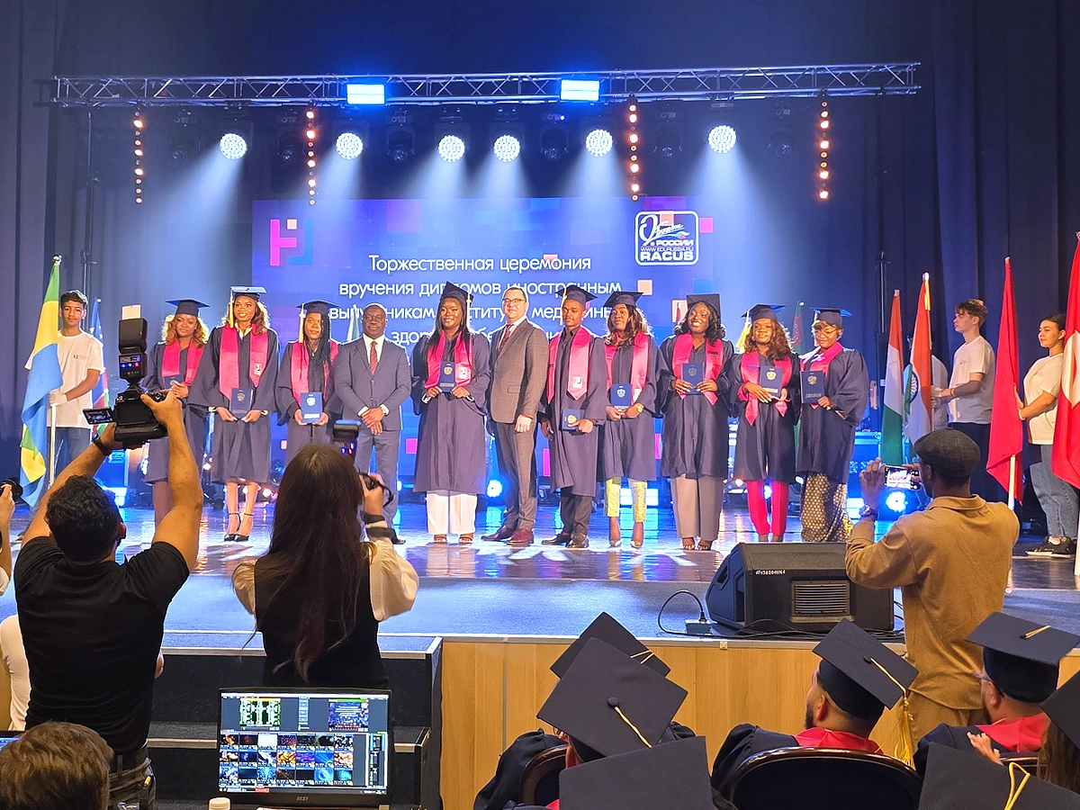 picture 3 Graduation Ceremony 2025 at Tambov State University: Visit by the Ambassador of Gabon
