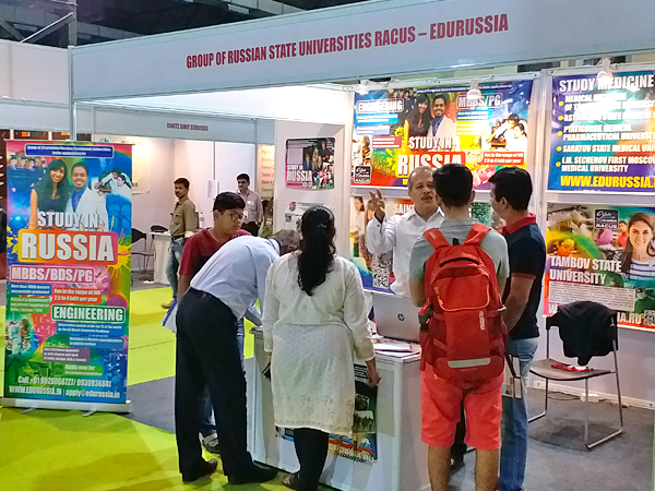 picture Participation of RACUS organization in international educational fair in Mumbai