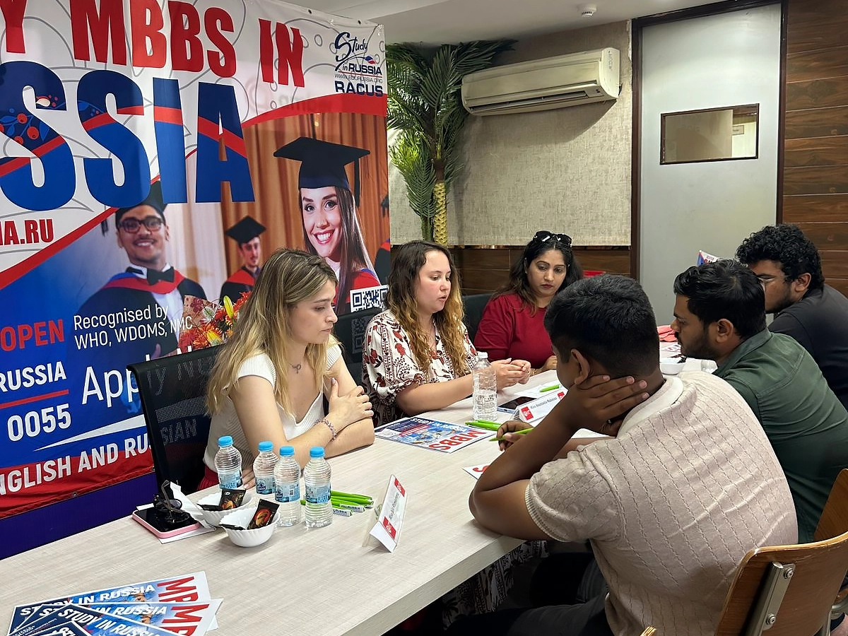 picture 1 Higher Medical Education in Russia tour in India continues: RACUS group of Russian state universities participates in international education exhibitions in Vadodara, Surat and Nashik