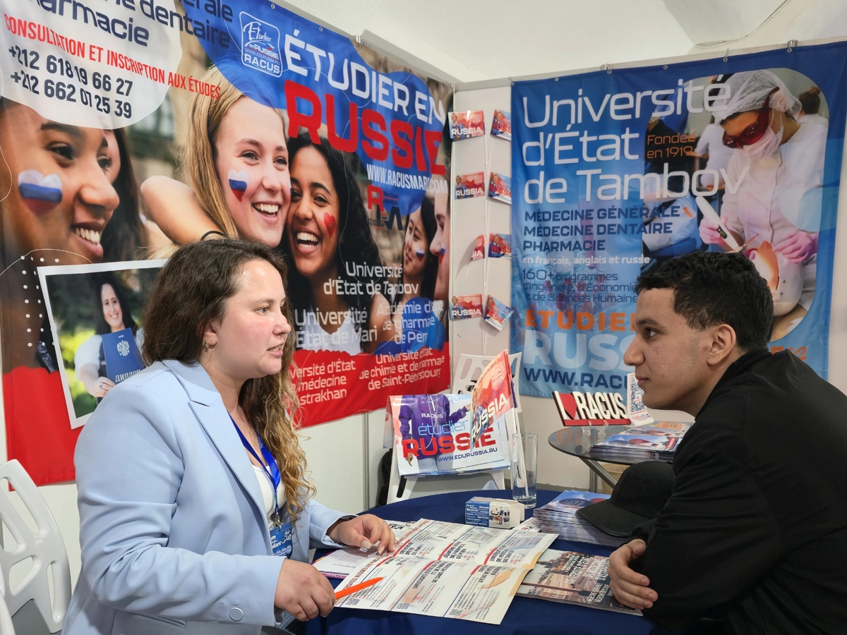 picture 4 International Education Exhibition in Casablanca: Participation of RACUS GROUP inspires the youth of the Kingdom of Morocco to explore new horizons