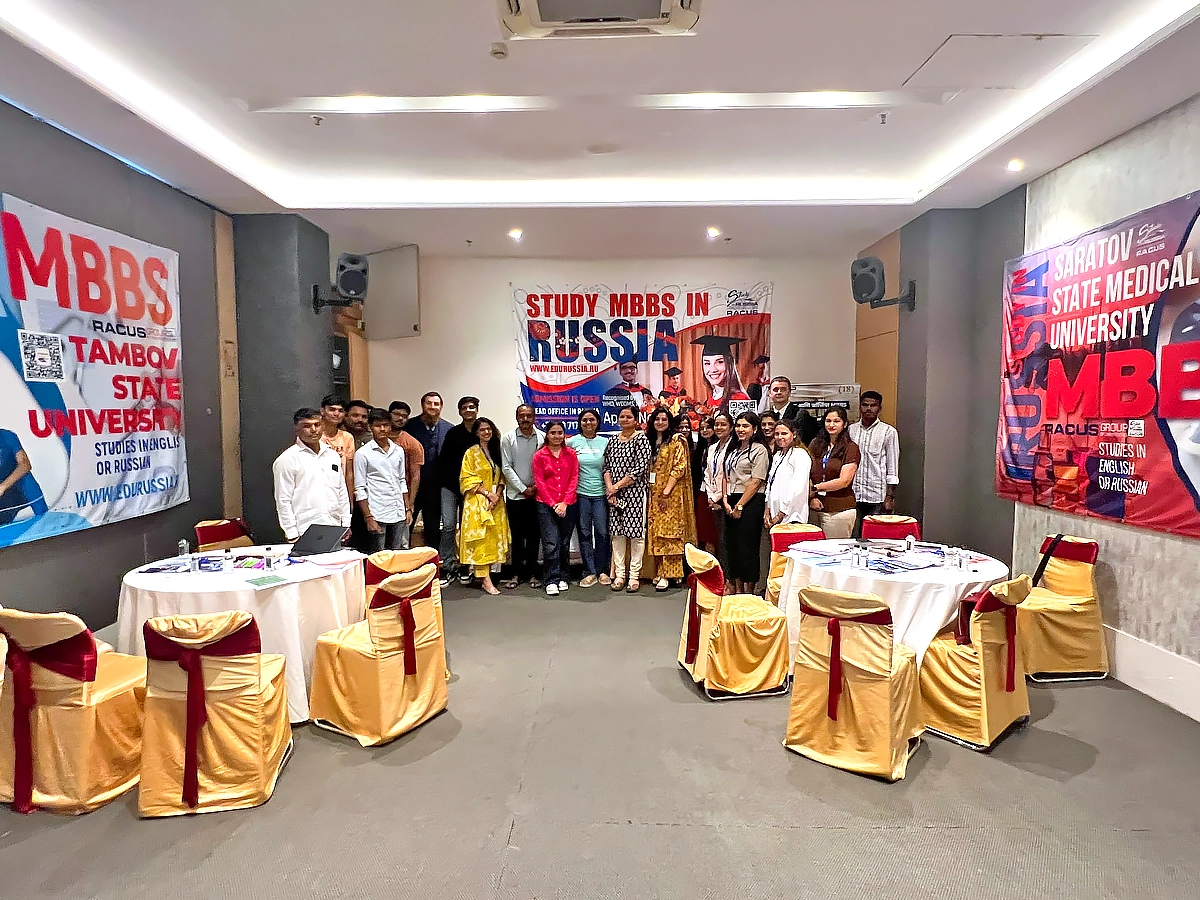 picture 6 Higher Medical Education in Russia tour in India continues: RACUS group of Russian state universities participates in international education exhibitions in Vadodara, Surat and Nashik