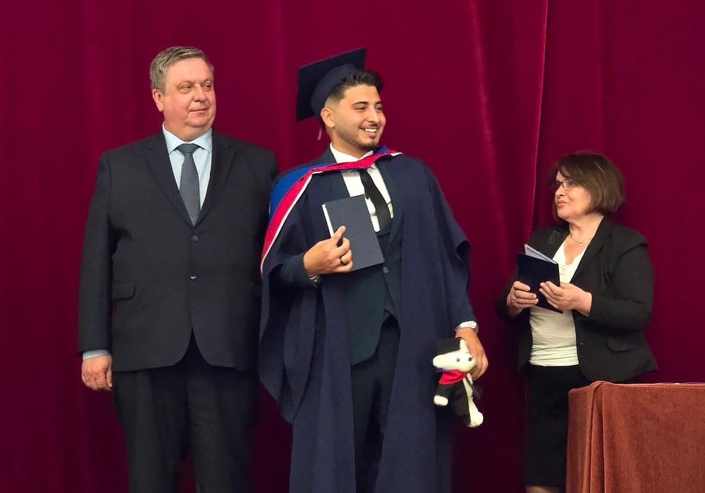 picture 2 On June 24, 2025, a solemn graduation ceremony was held for the graduates of Saint Petersburg State Chemical Pharmaceutical University