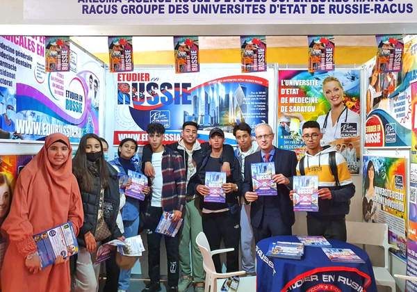 image Bonne nouvelle : le retour héroique des expos ! La première exposition éducatives depuis 2019 « Forum international de l'Étudiant » à Béni Mellal (Maroc)