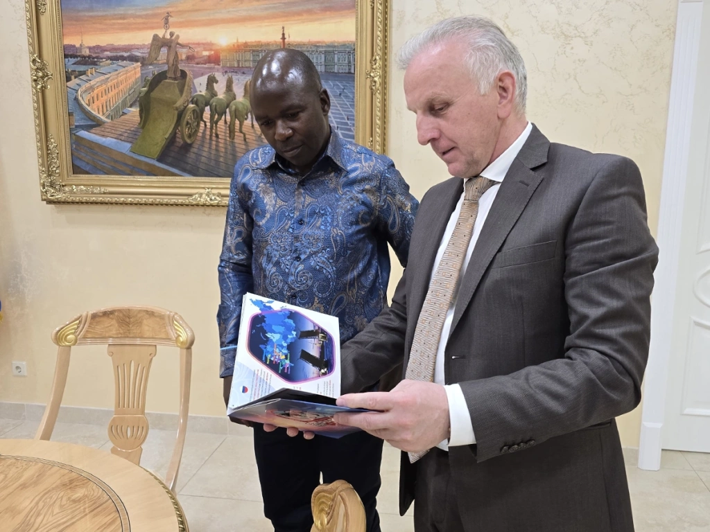 picture 2 Russia—Zambia: Expanding Dialogue. Meeting between the General Director of the RACUS group of Russian state universities and a member of the National Assembly of Zambia