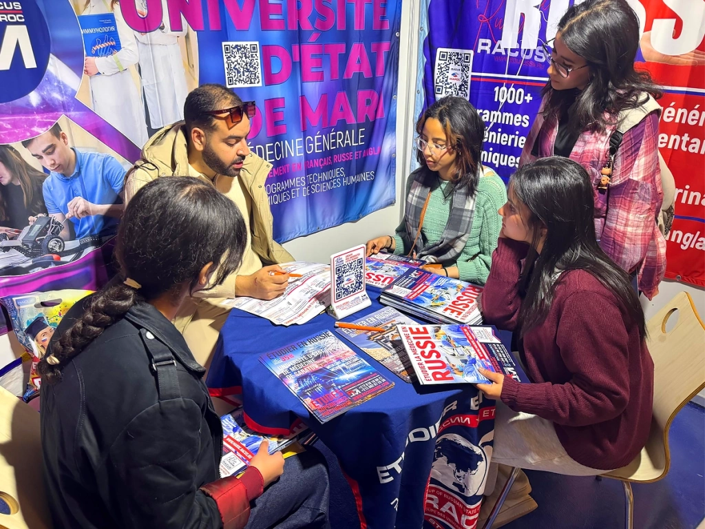 image Meknès (Royaume du Maroc): «RACUS GROUP» a présenté l'enseignement supérieur russe à l'Exposition nationale de l'éducation