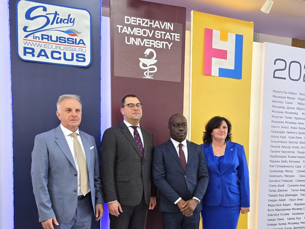 Graduation Ceremony 2025 at Tambov State University: Visit by the Ambassador of Gabon