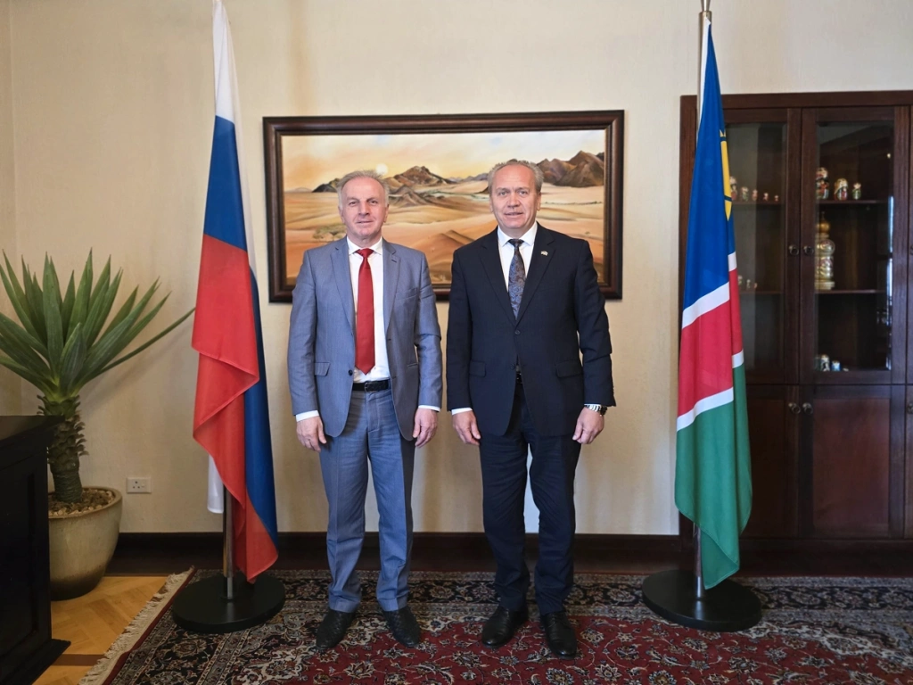 Meeting at the Russian Embassy in Namibia: Development of Educational Cooperation