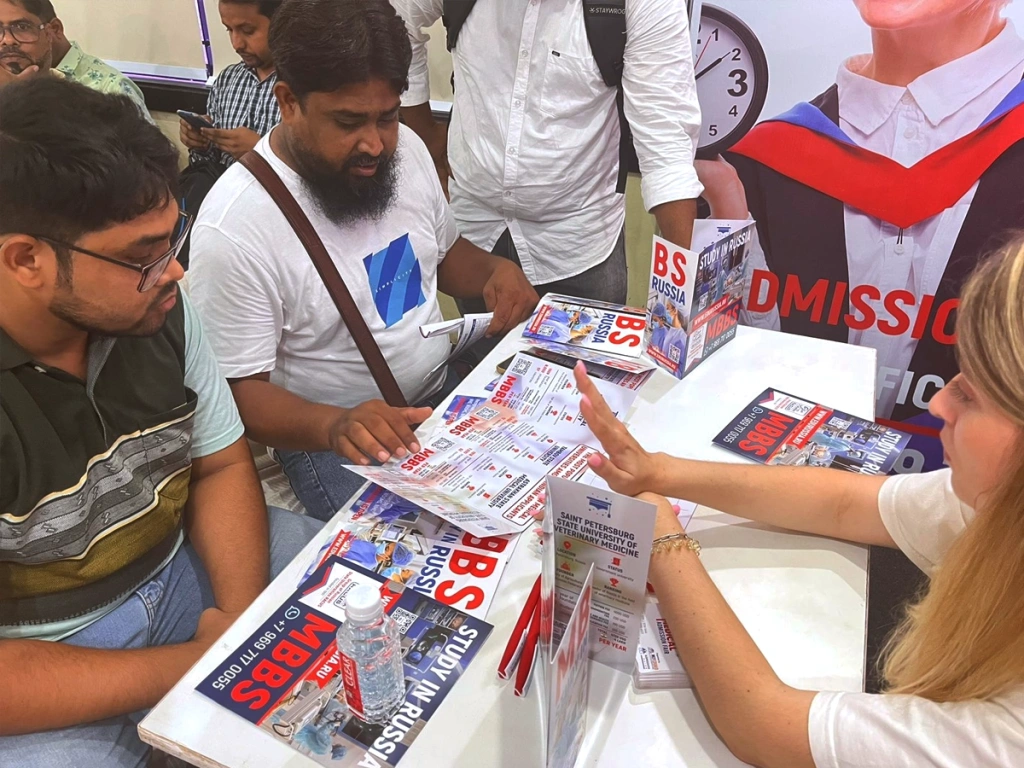 picture 2 India: RACUS Group of Russian State Universities Conducted Large-Scale Exhibition Tour Across India as NEET Exam Results are Released